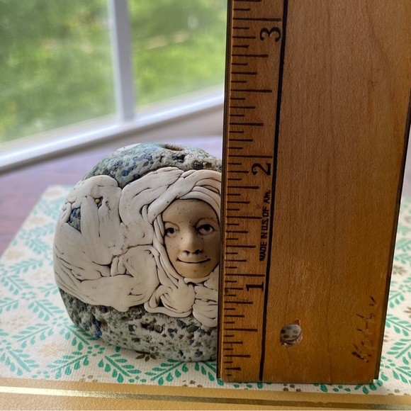 Incense Burners Handcrafted Porcelain Ceramic Art with Faces EUC - Picture 15 of 16